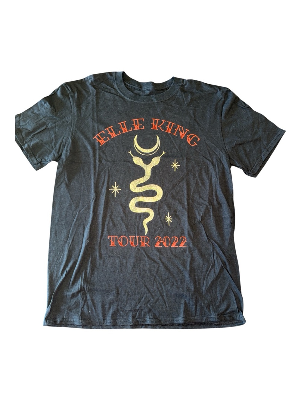 Elle King Black Short-Sleeve Graphic Tee - Women's M